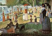 Georges Seurat The Grand Jatte of Sunday afternoon France oil painting artist